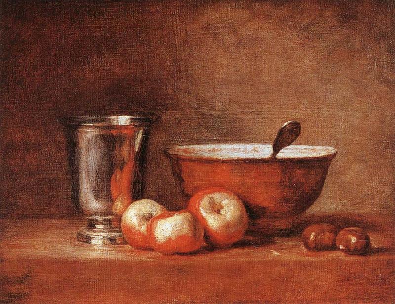 jean-Baptiste-Simeon Chardin The Silver Goblet